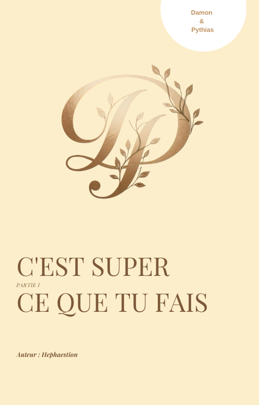 C'est super ce que tu fais