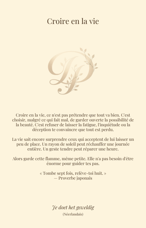 C'est super ce que tu fais